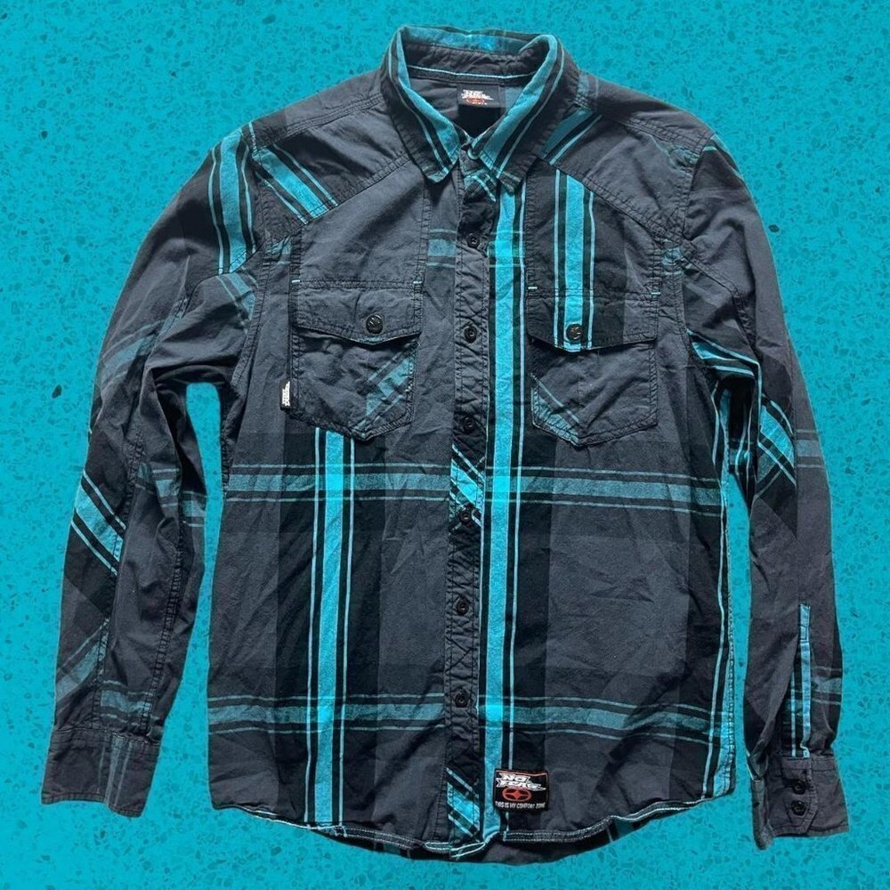 No Fear Button Down Shirt